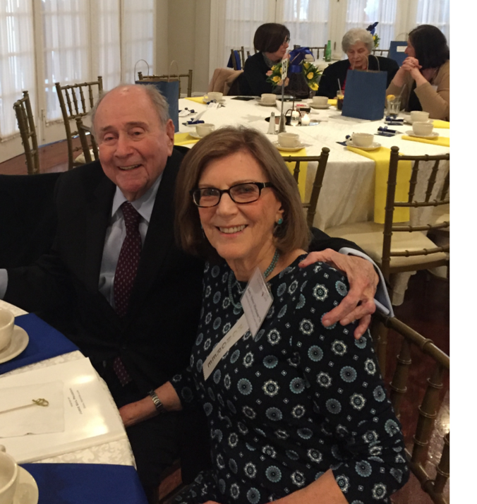 Honoree, Judy Hirshon pictured with husband, Bruce. Honoree, Judy Hirshon pictured with husband, Bruce.