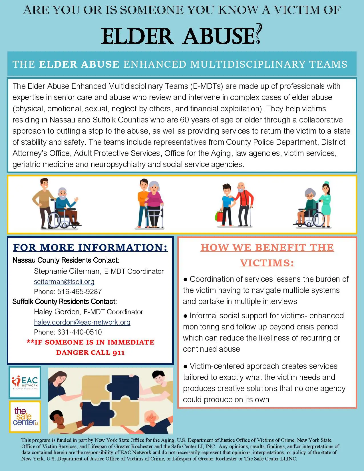 Nassau and Suffolk Elder Abuse Enhanced Multidisciplinary Team
