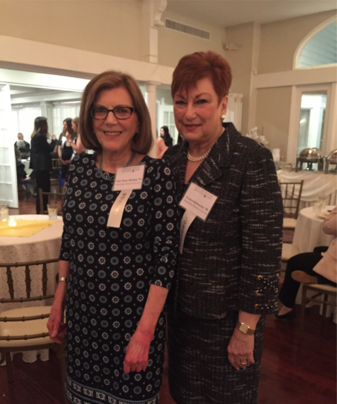 Judy and co-honoree, Evelyn Kalenscher. Judy and co-honoree, Evelyn Kalenscher.