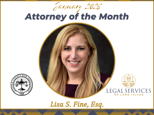 January 2026 – Lisa S. Fine, Esq.