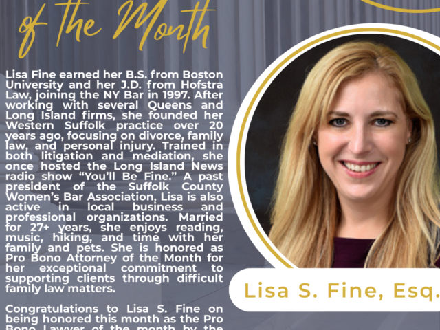 January 2026 – Lisa S. Fine, Esq.