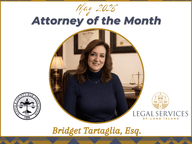 May 2026 – Bridget Tartaglia, Esq.